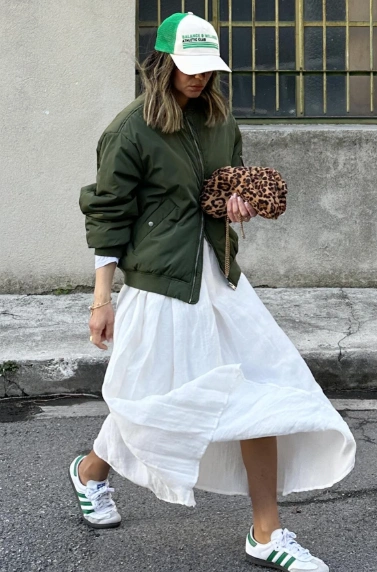 chinese dress ladies Bomber Jacket Sheath Zip Knit Dress main image 1